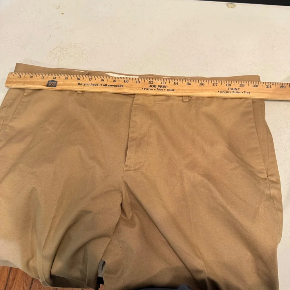 Polo Ralph Lauren Pants Mens 38x32 Khaki Tan Stretch Straight Fit Chino